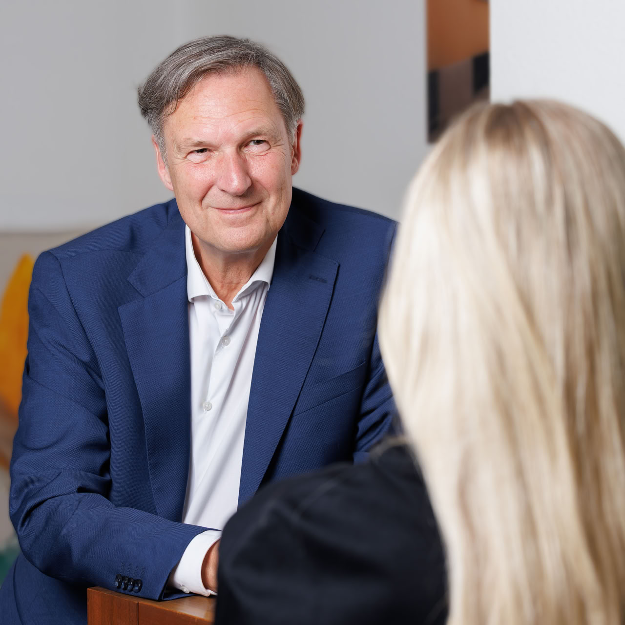 Wolfgang Heinrichs im Gespräch
